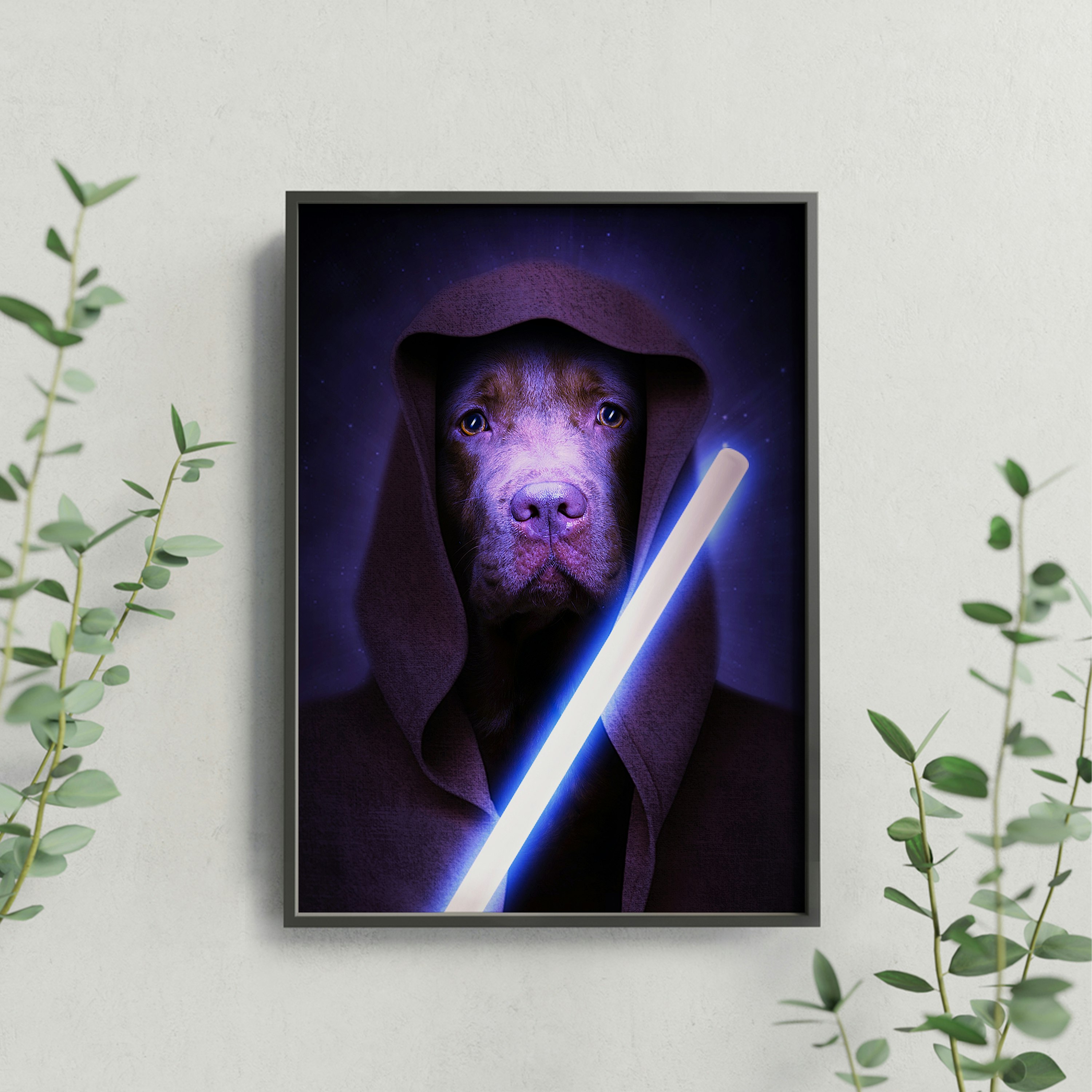 Custom Star Map Art - Royal pet portrait