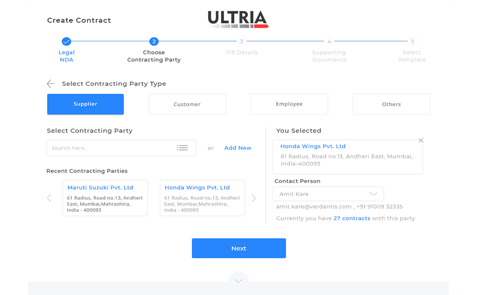 Ultria Contract Lifecycle Management gallery image