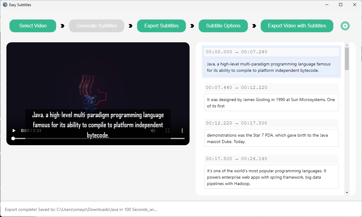 Easy Subtitles media 4
