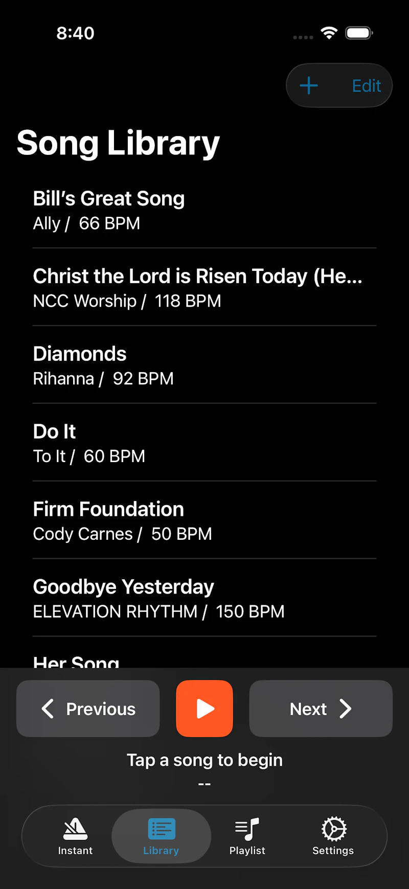 BeatClikr: The Live Metronome screenshot 3