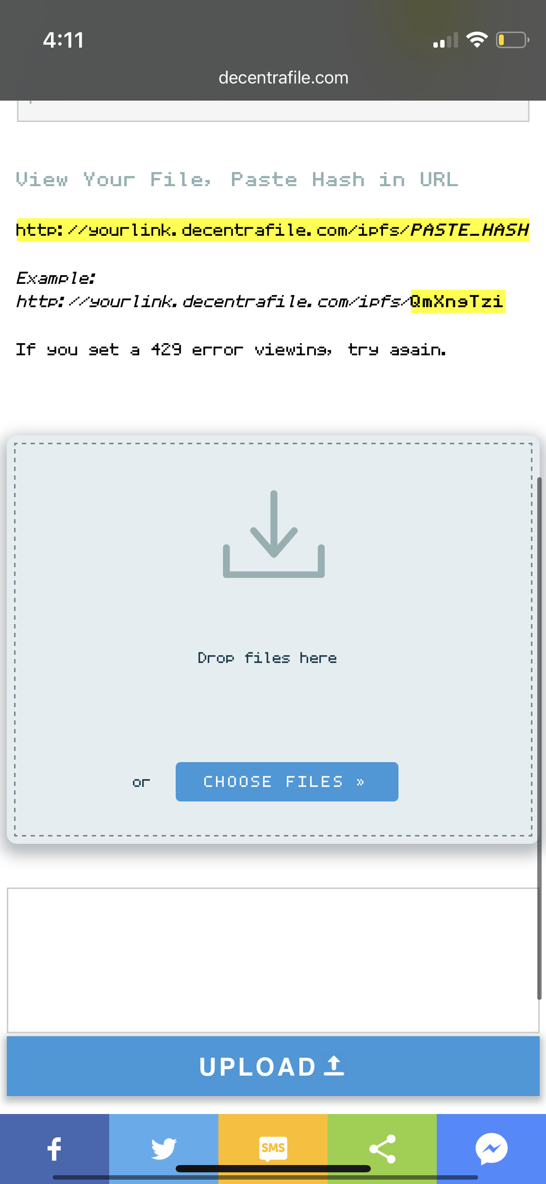 Decentrafile gallery image