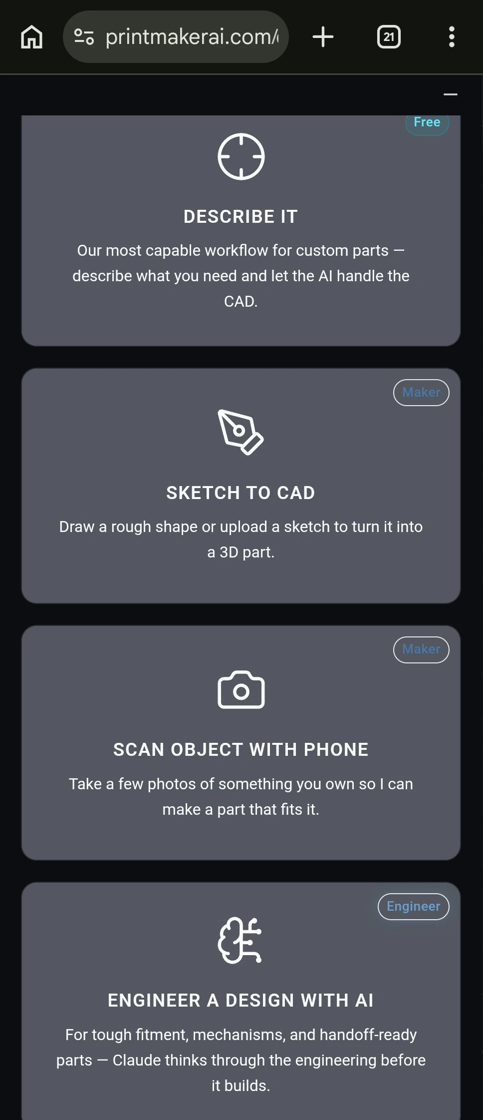 PrintMakerAI screenshot 2