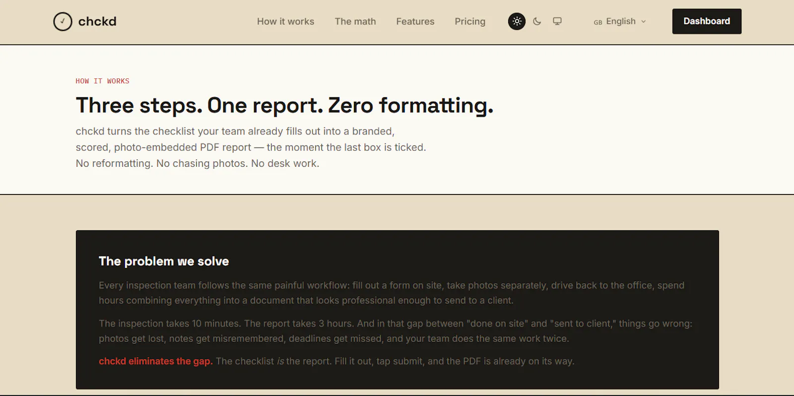 Chckd screenshot 2
