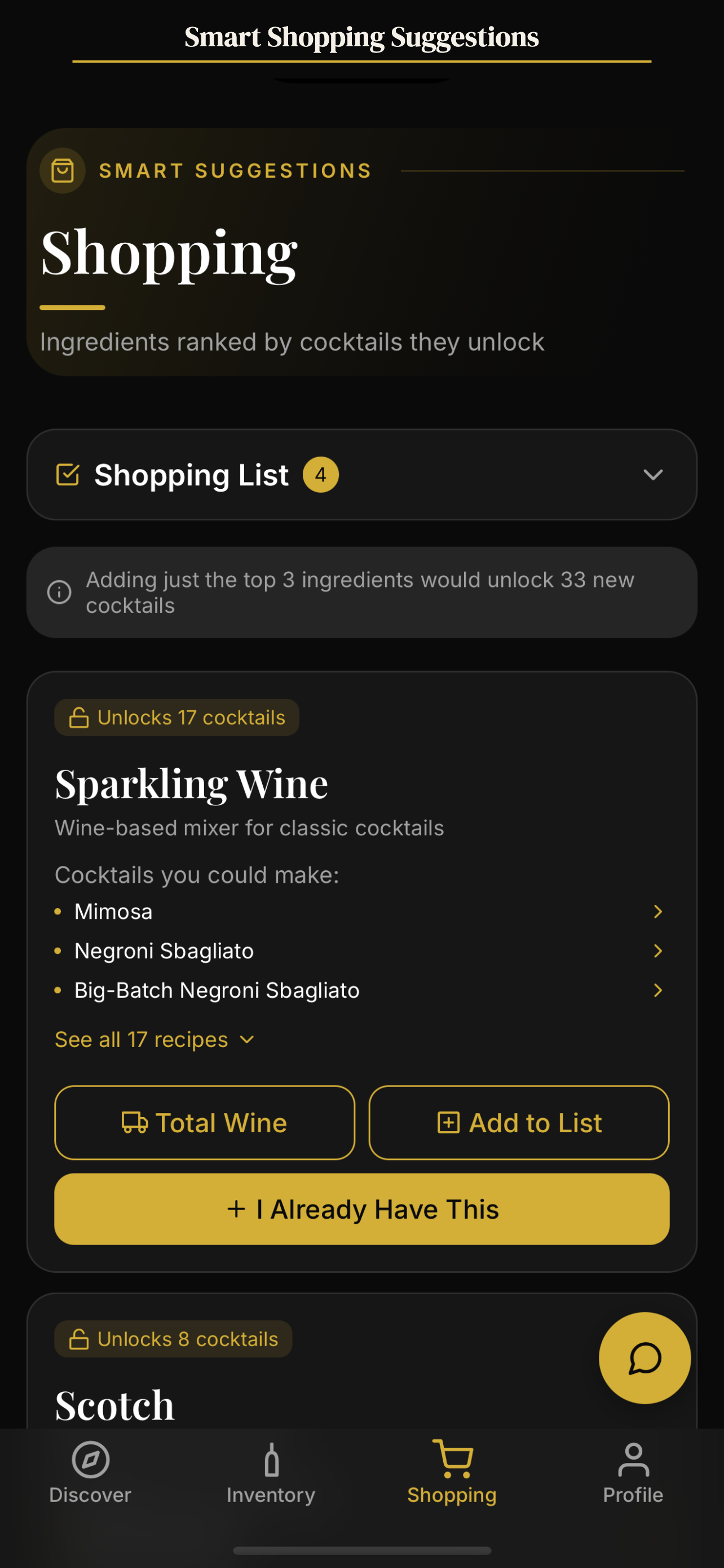 Spirited - Cocktail Recipes gallery image