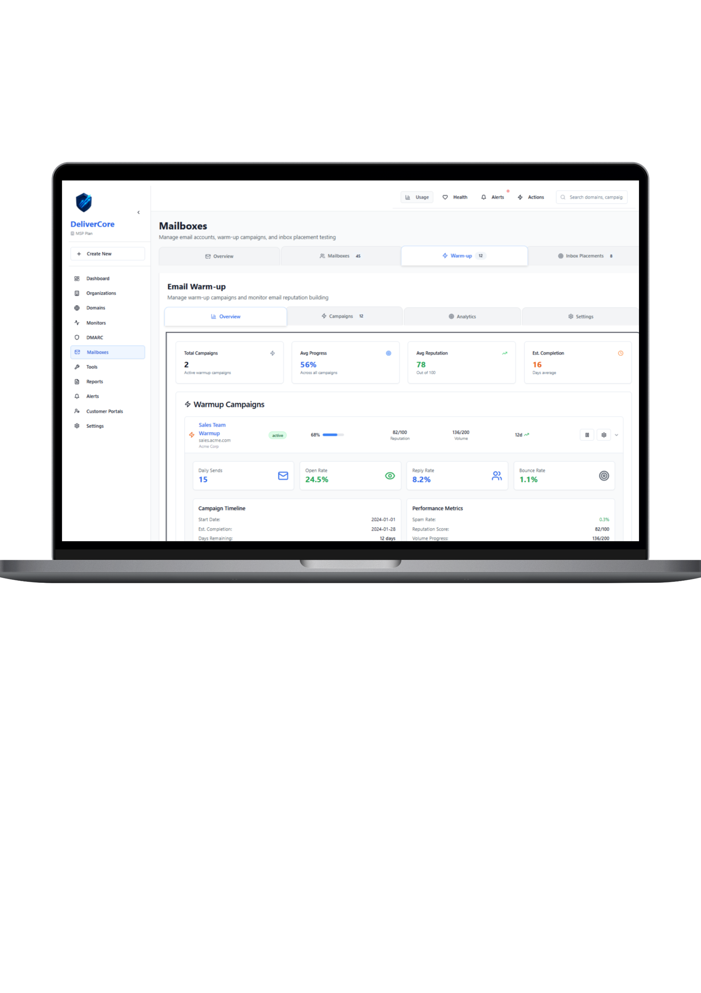 DeliverCore: Email Deliverability Suite gallery image