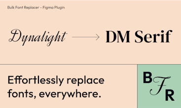 Bulk Font Replacer for Figma gallery image
