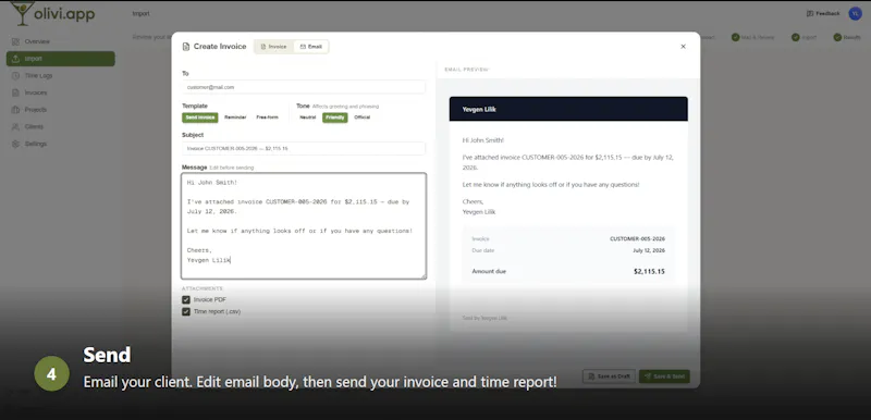 Olivi screenshot 5
