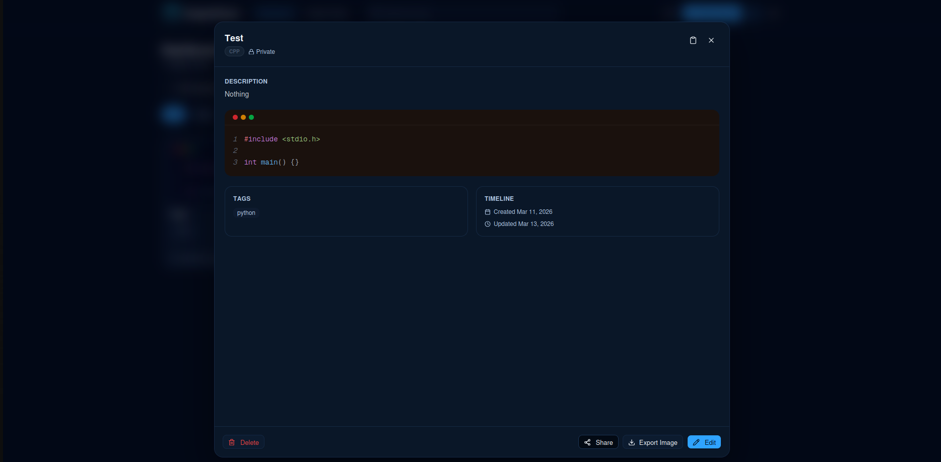 SnippetShare gallery image