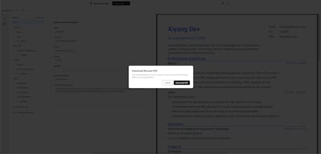 Resume Make gallery image