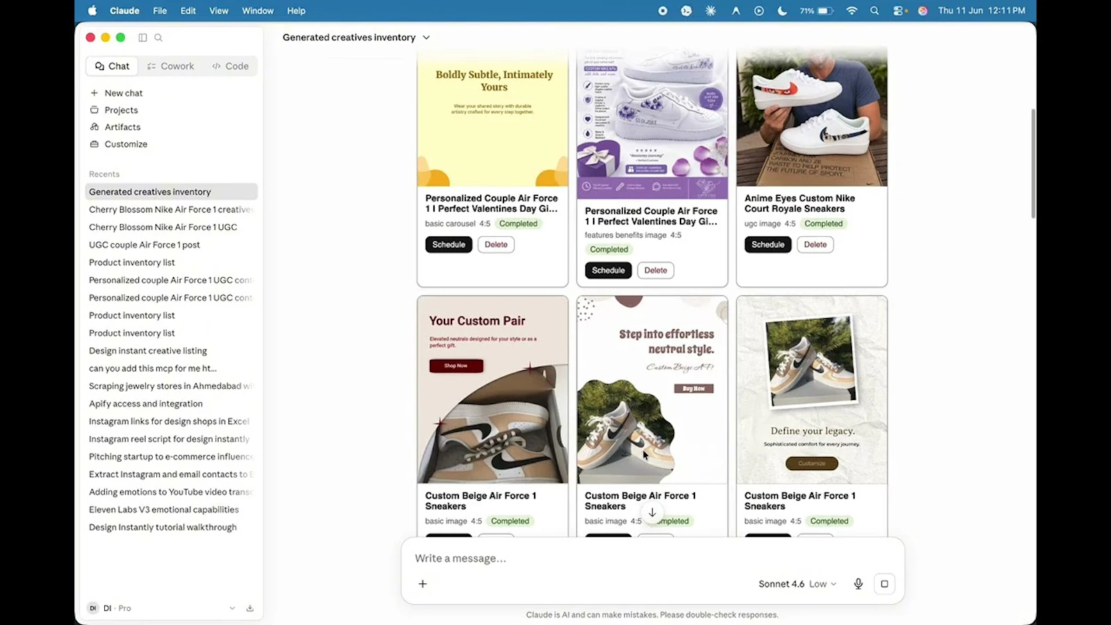 Design Instantly screenshot 1 (video preview)