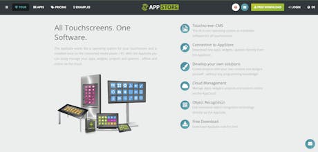 AppSUITE Touchscreen CMS gallery image