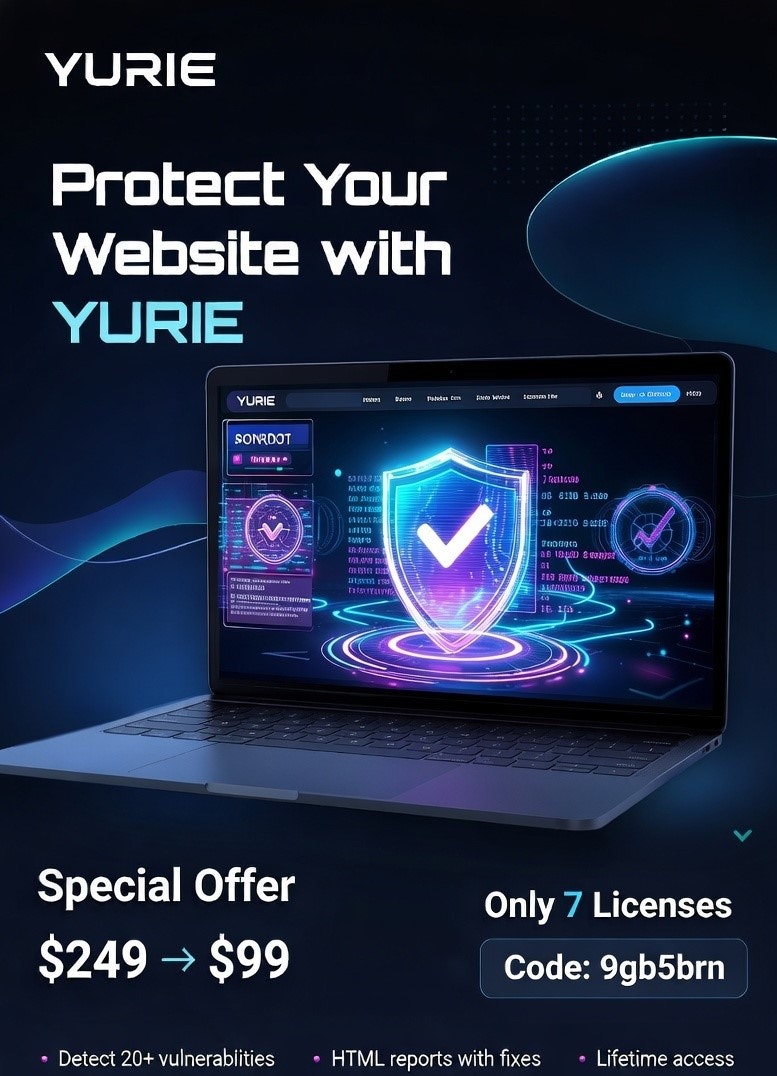 YURIE – Your Website Security Companion