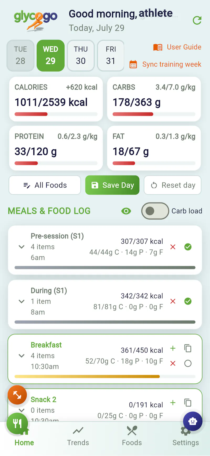 Glycogo screenshot 2