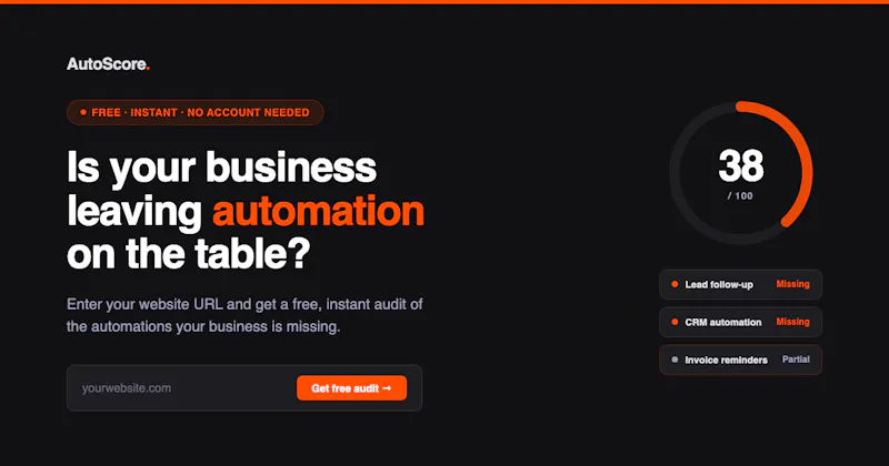 AutoScore screenshot 1