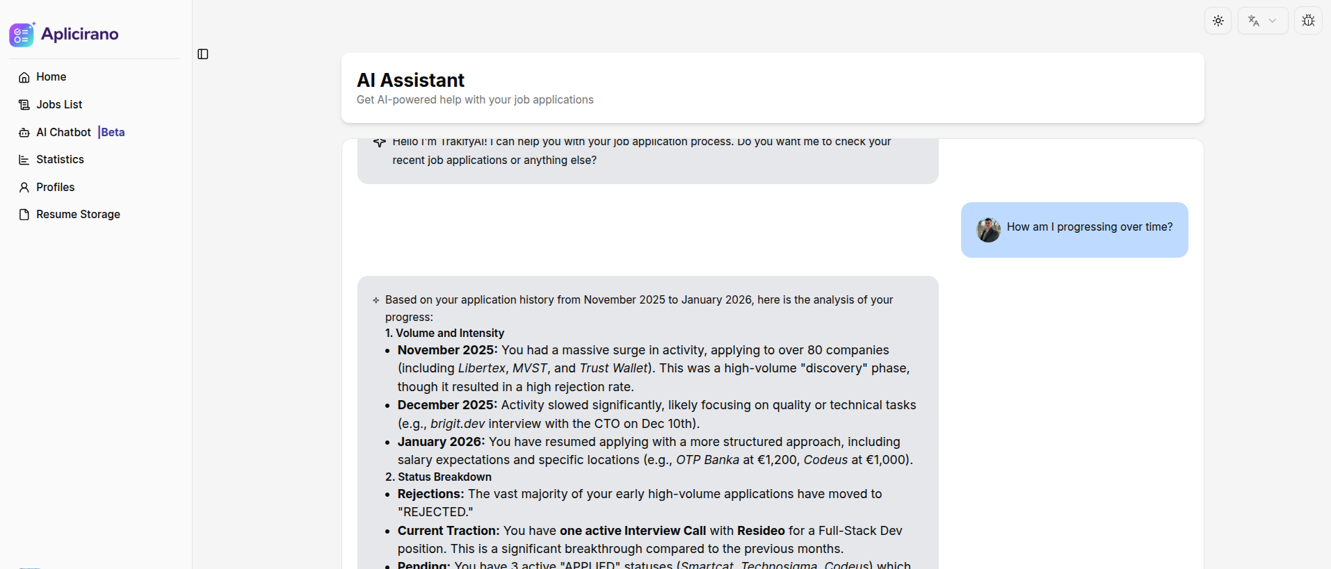 aplicirano.com - Screenshot 3 showing product features and functionality