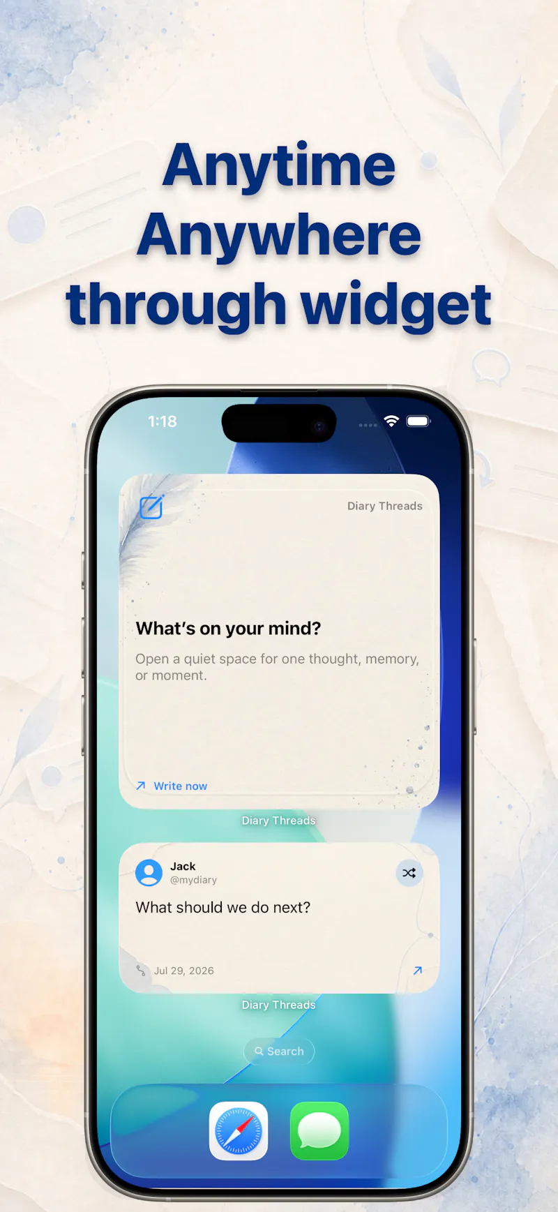 Diary Threads screenshot 5