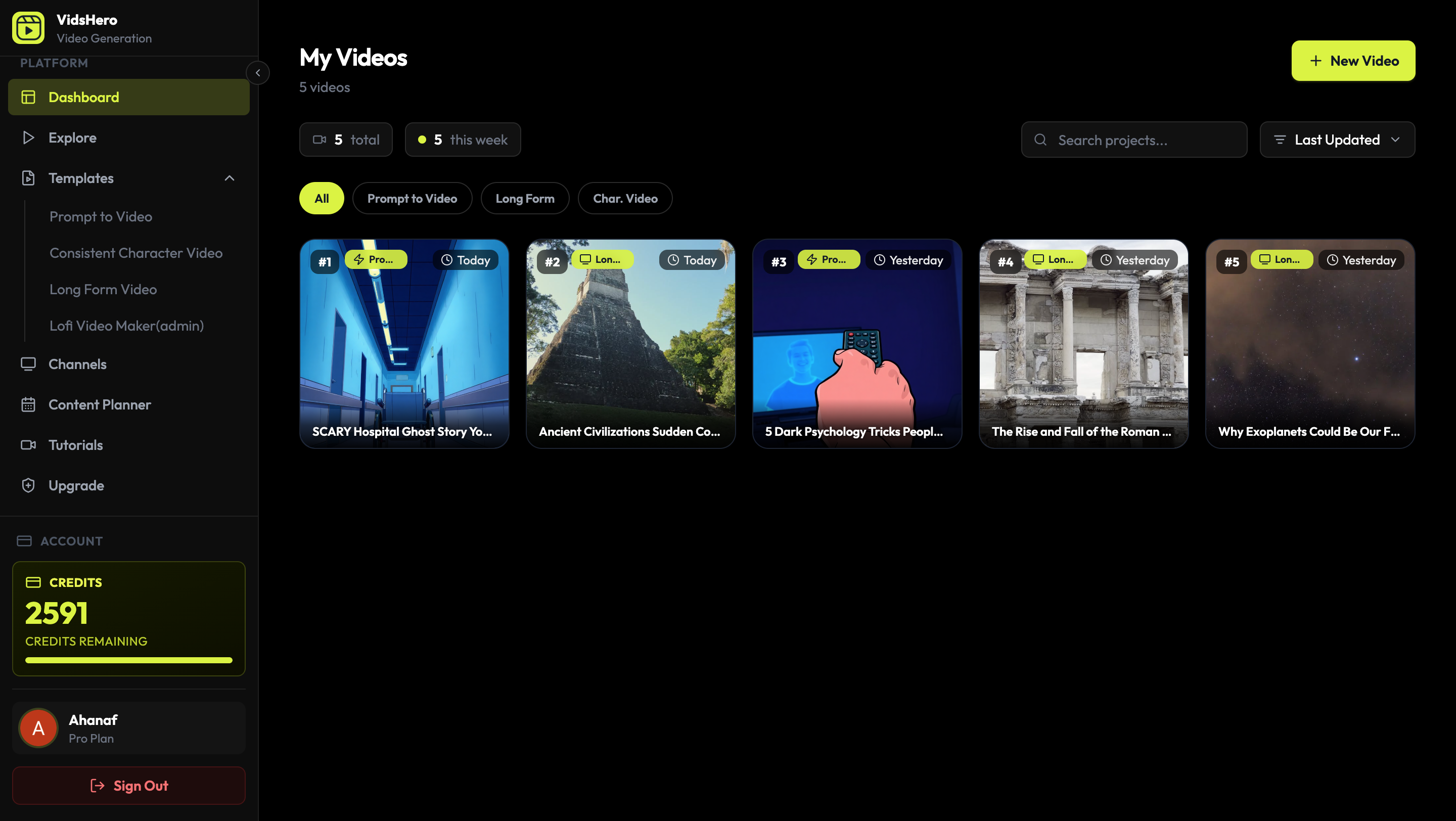 VidsHero gallery image