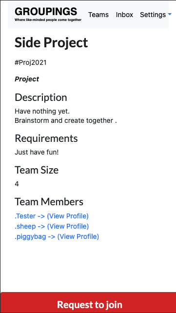 GROUPINGS gallery image
