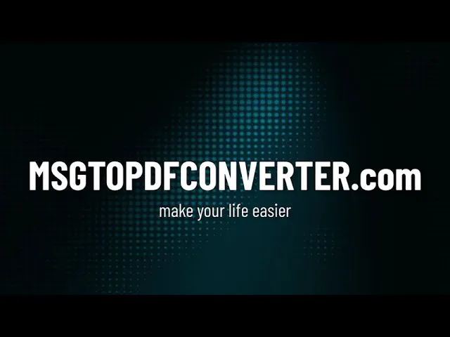 MSG to PDF Converter gallery image