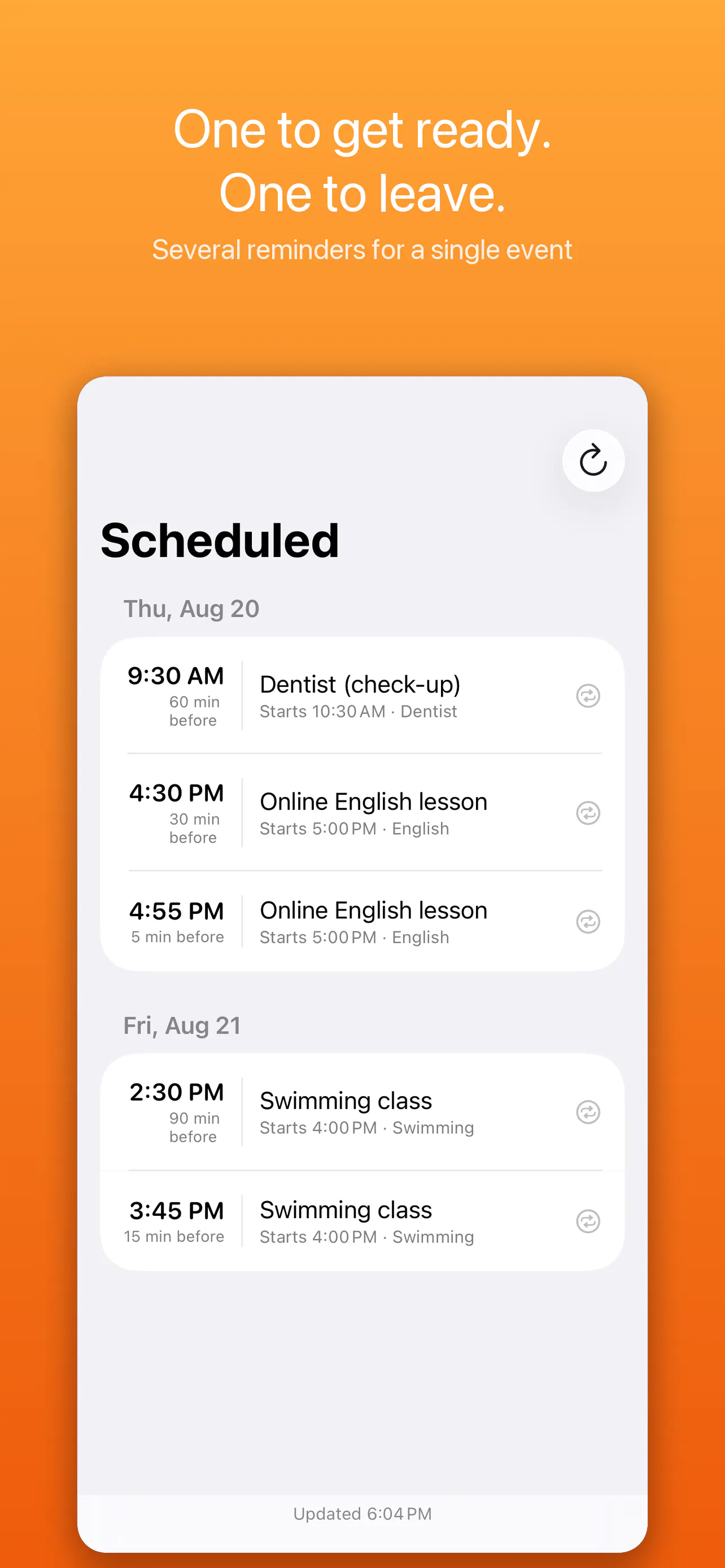KeyAlarm screenshot