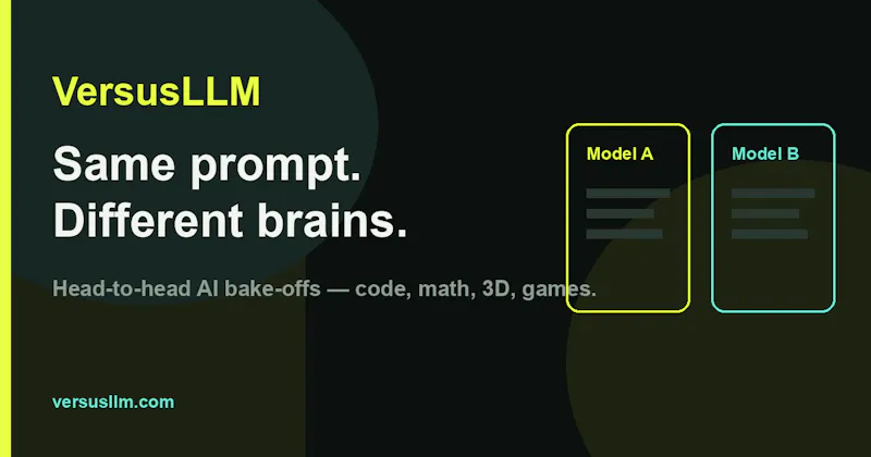VersusLLM screenshot 1