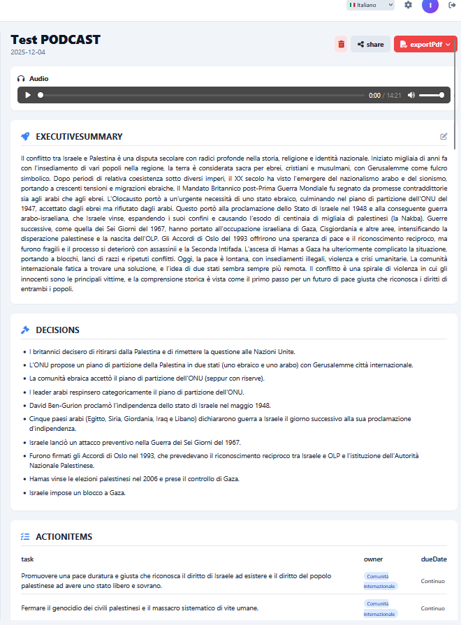 AIScriba - Screenshot 2 showing product features and functionality