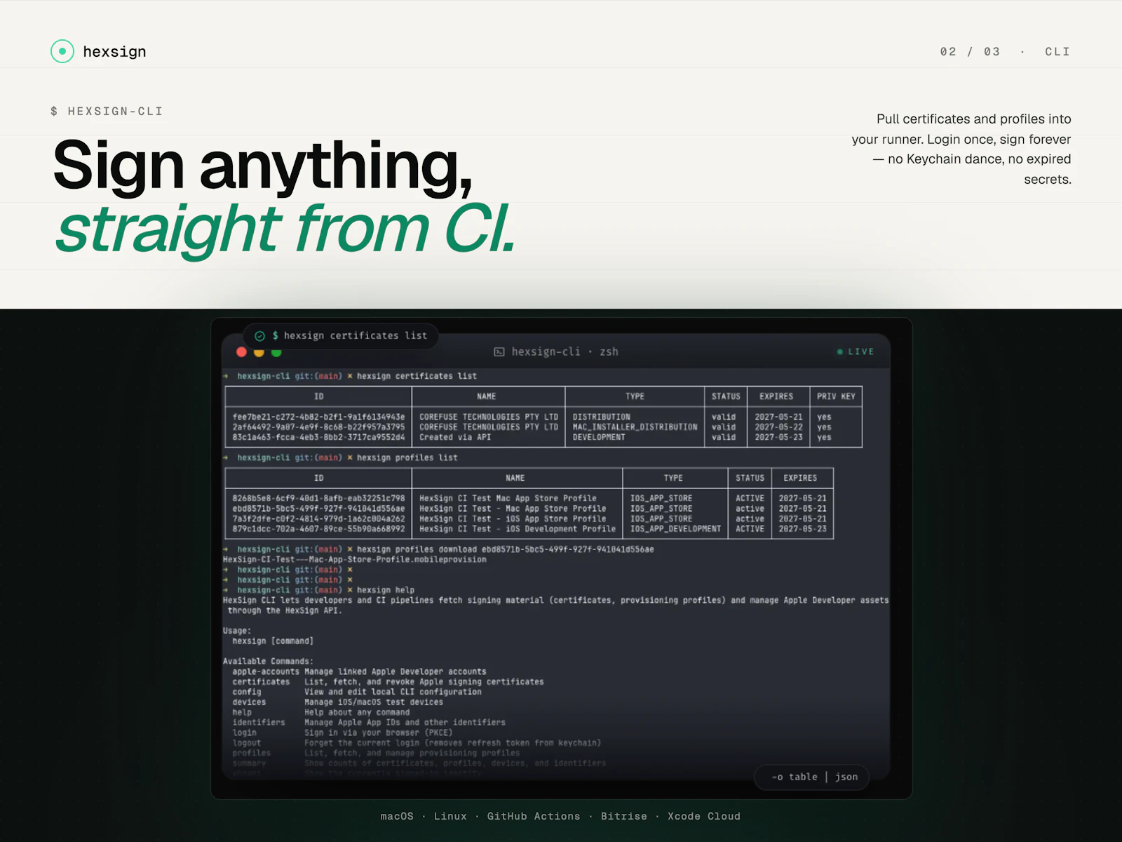 HexSign screenshot 3
