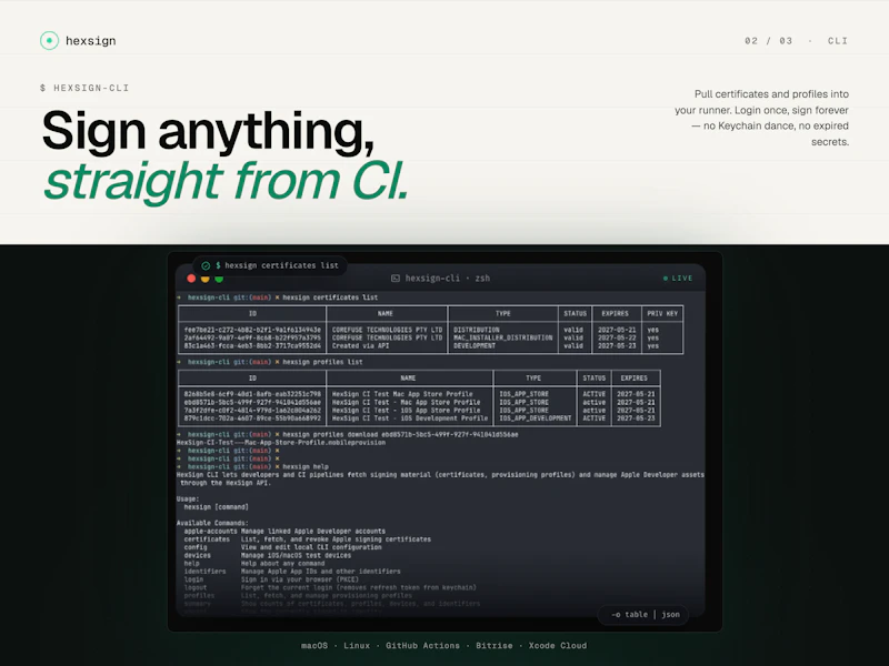 HexSign screenshot 3