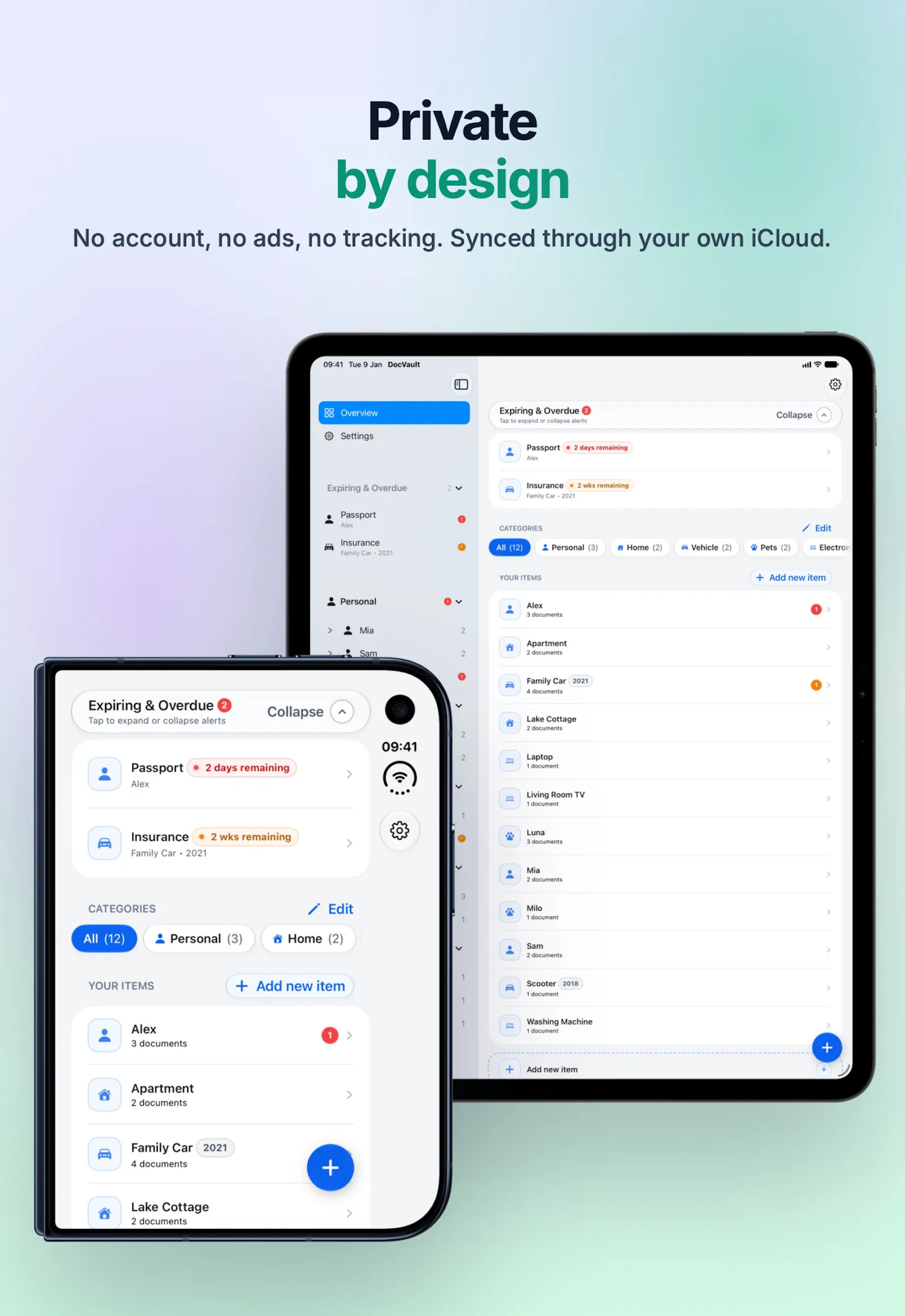 DocVault: Docs & Reminders screenshot 5