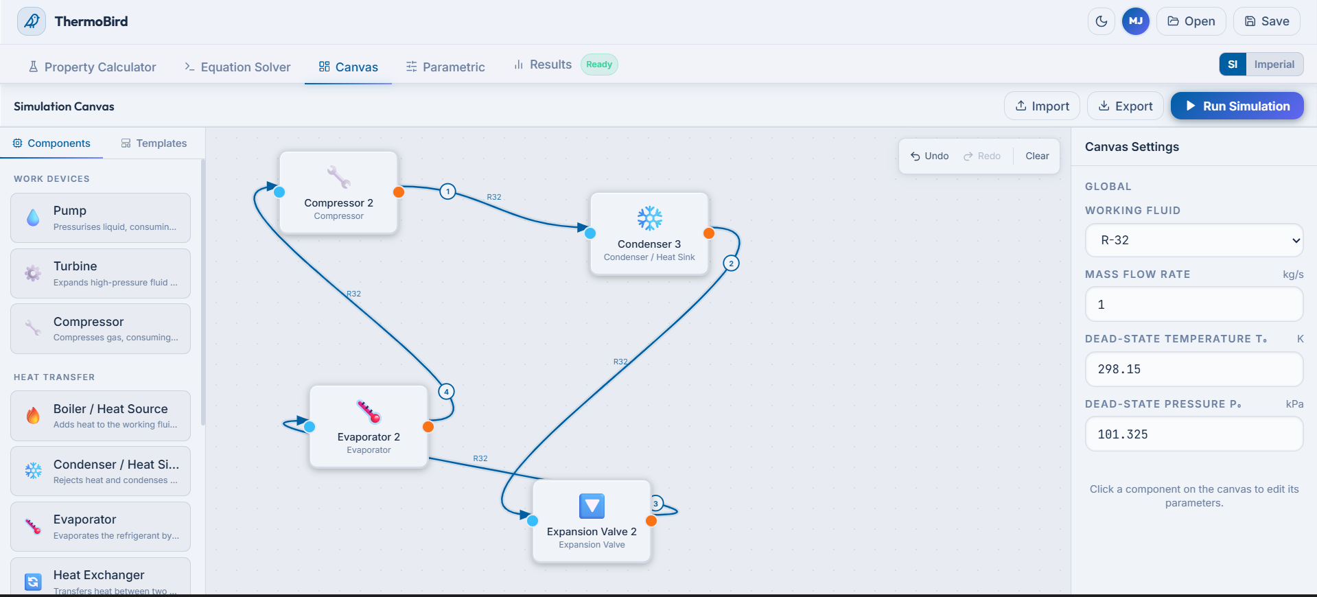 `ThermoBird — Thermodynamic Platform gallery image