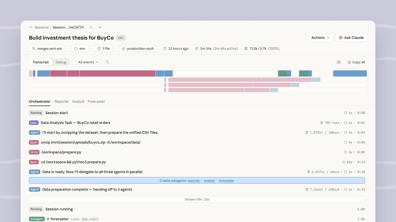 Claude Managed Agents gallery image