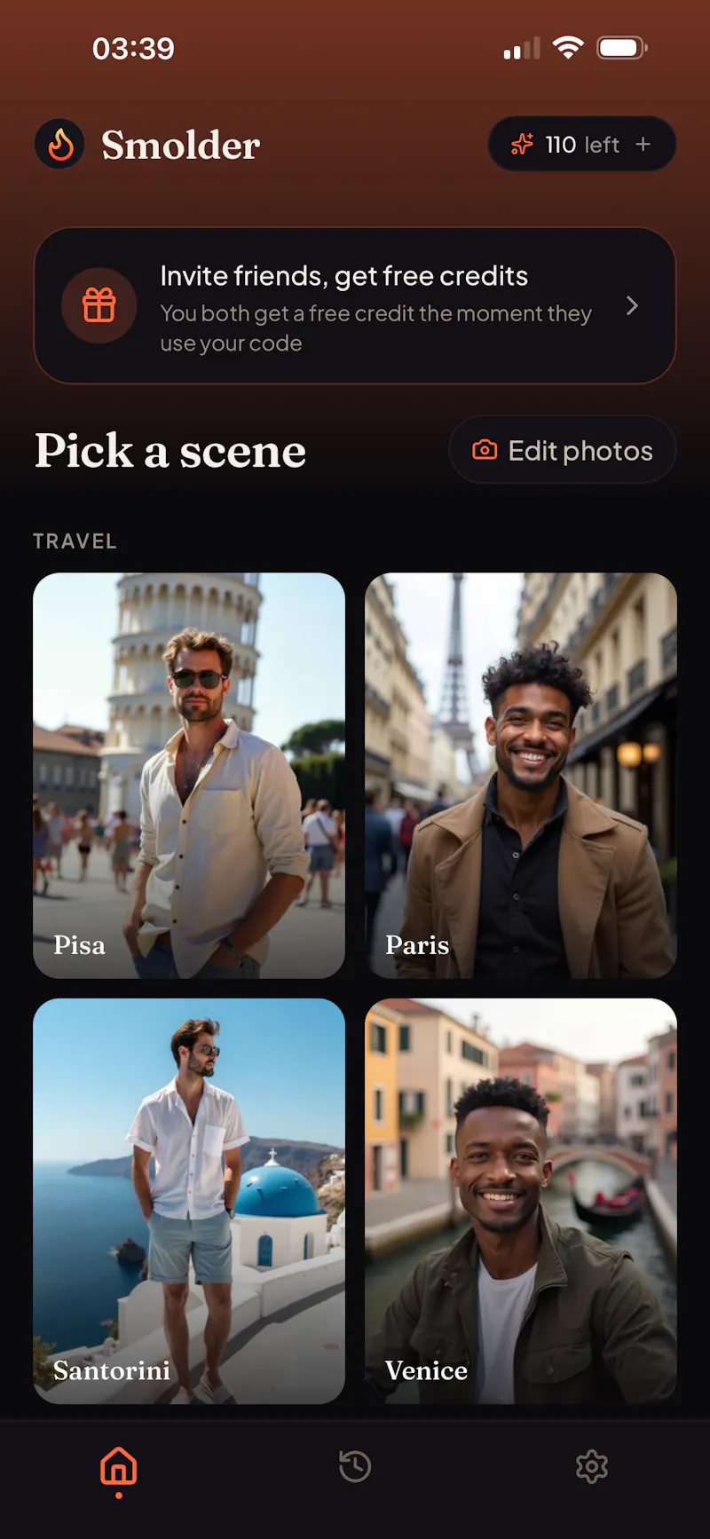 Smolder: AI Dating Photos screenshot 5