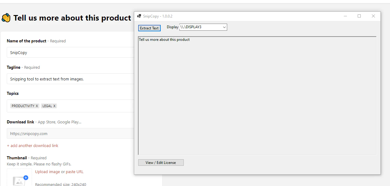 SnipCopy