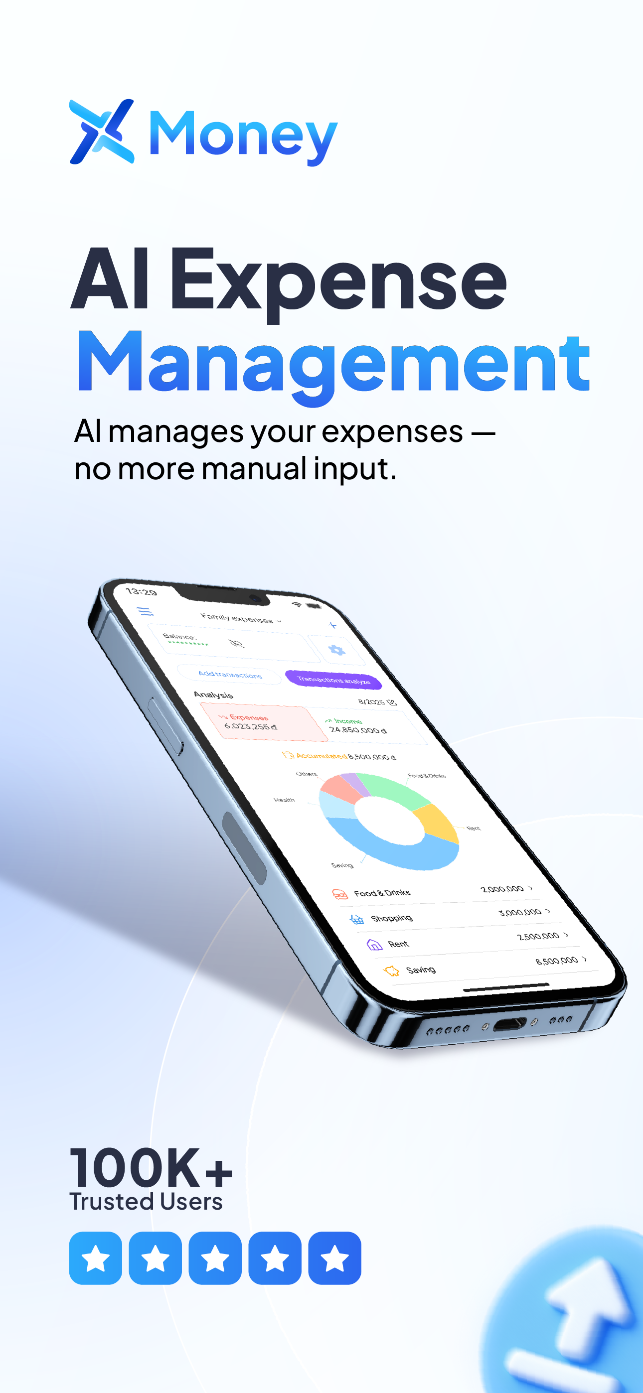 X-money | Al Expense Manager gallery image