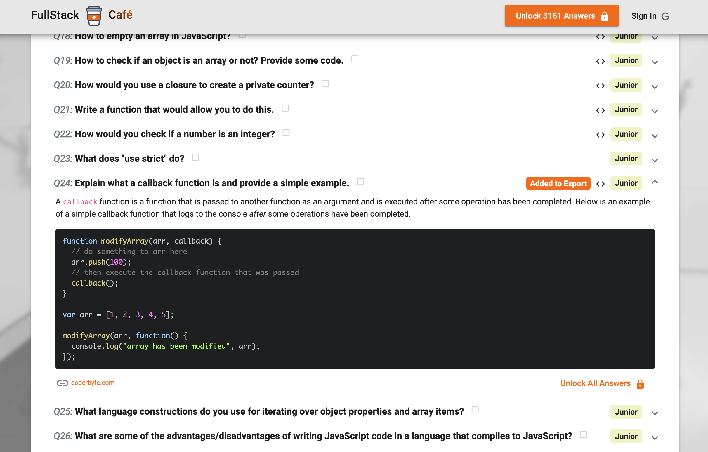 FullStack.Cafe gallery image