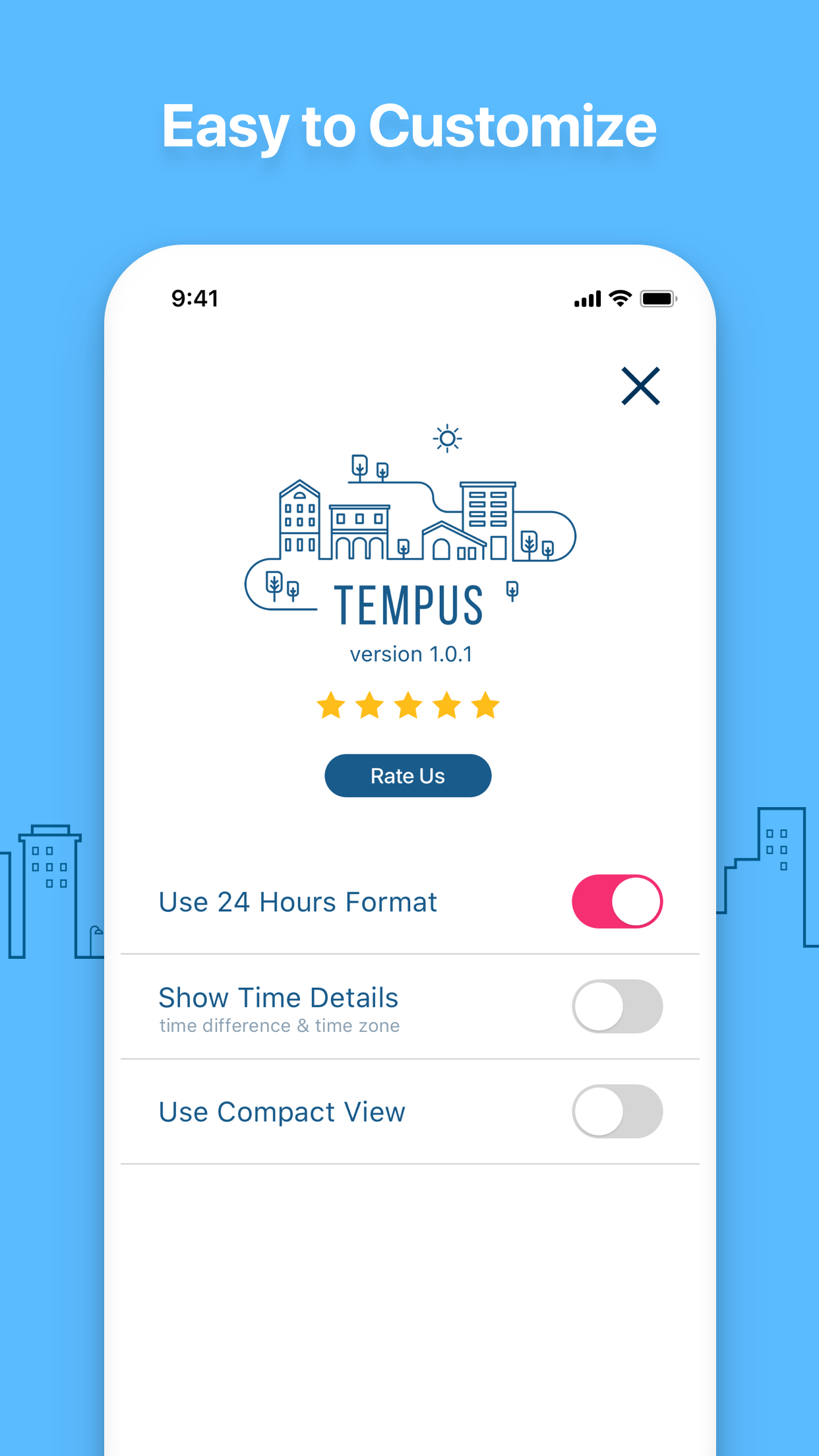 GlobeTempus: Convert Timezones gallery image