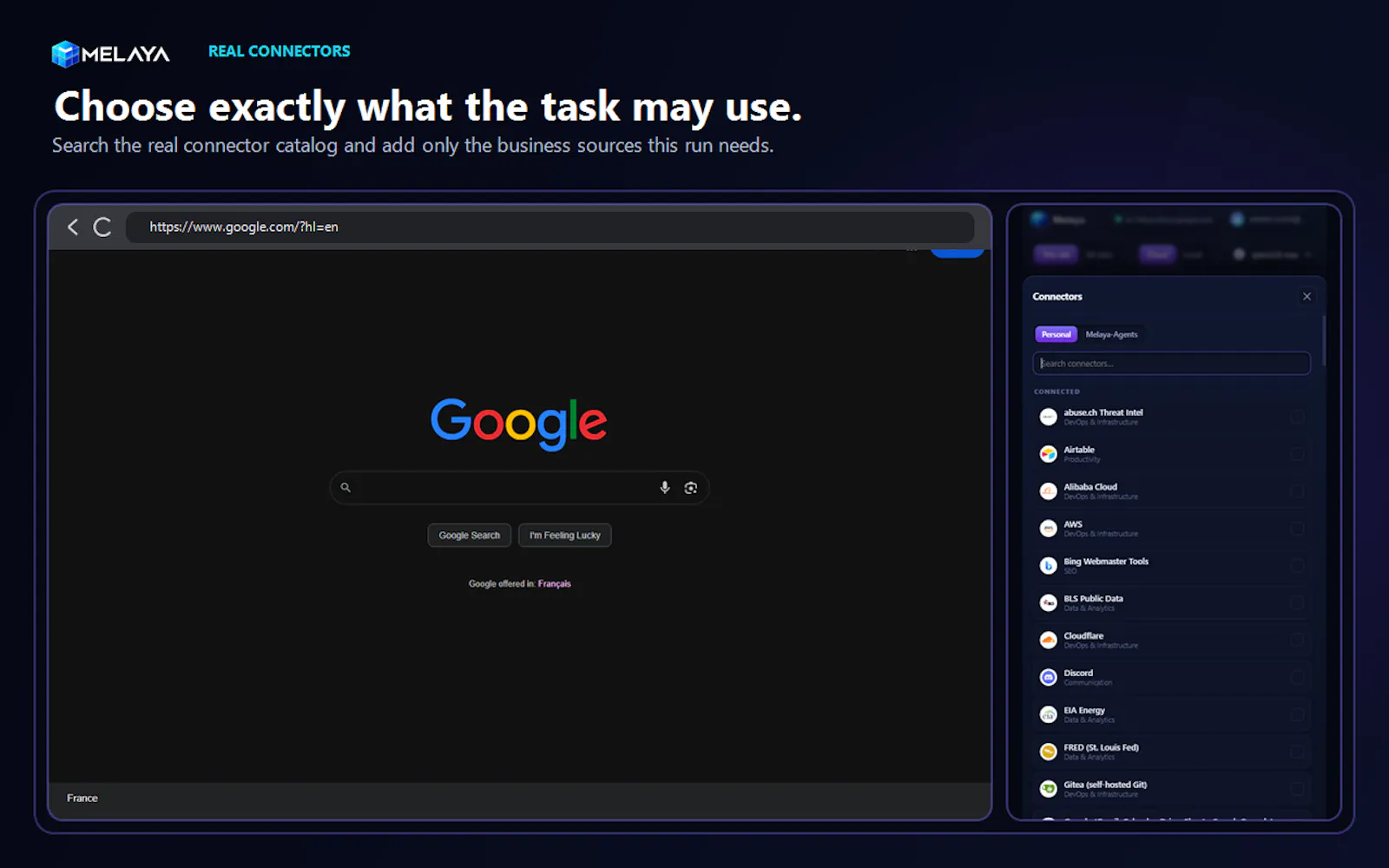 Melaya Browser Control + Extension screenshot 2