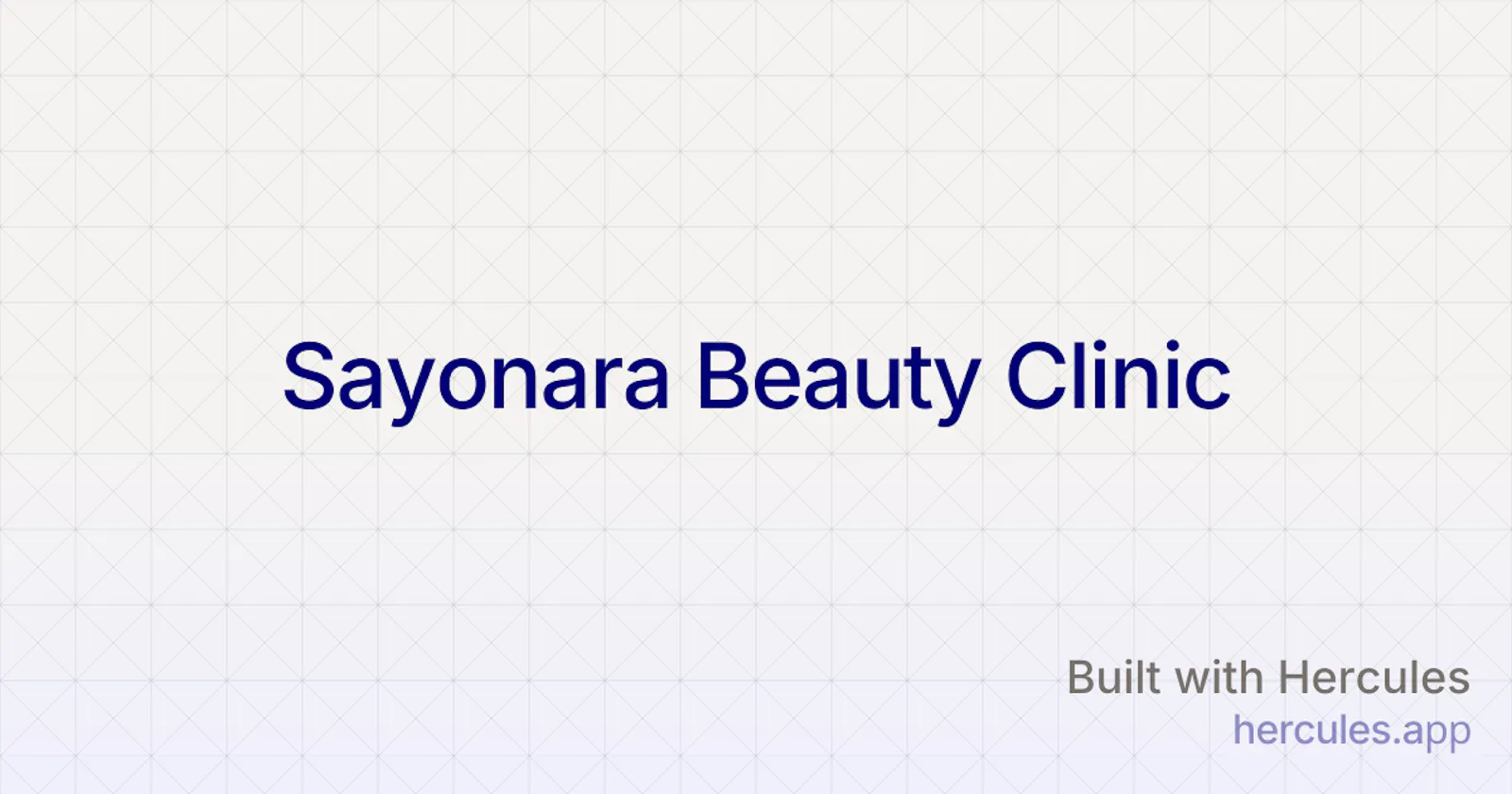 Sayonara Beauty Clinic & Acadamy screenshot 1