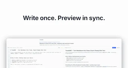 TweakMD gallery image