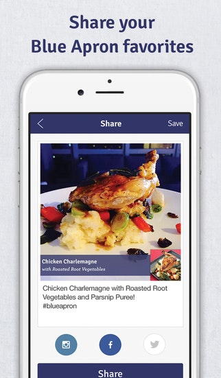 Blue Apron for iOS gallery image