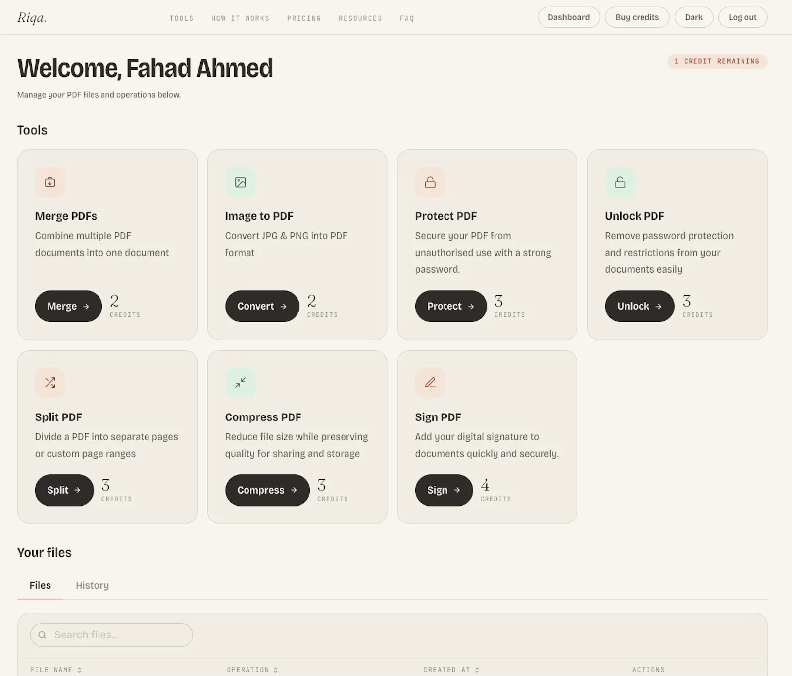 Riqa screenshot 3
