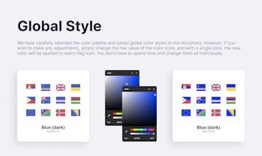 Mundo — Premium Flags Icon Set gallery image