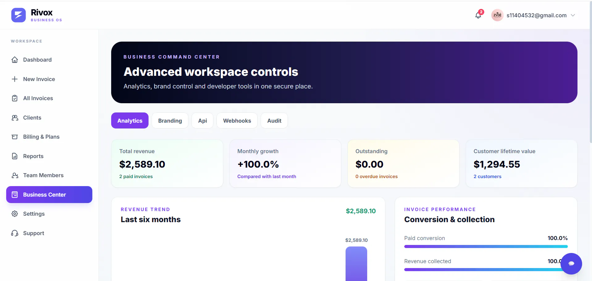 Rivox — Business, Billing & Payments gallery image