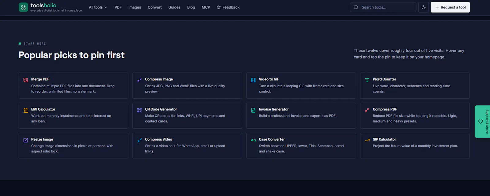 toolsholic screenshot 2