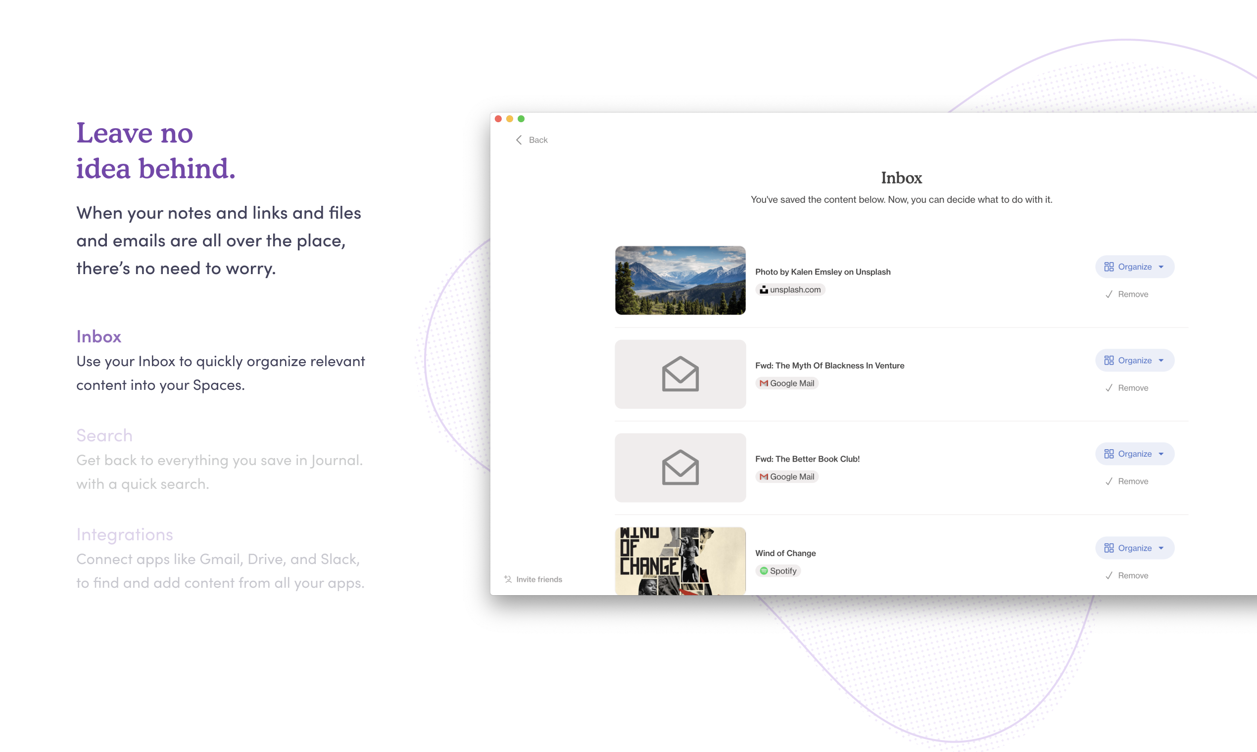 Journal 2.0 for Desktop gallery image
