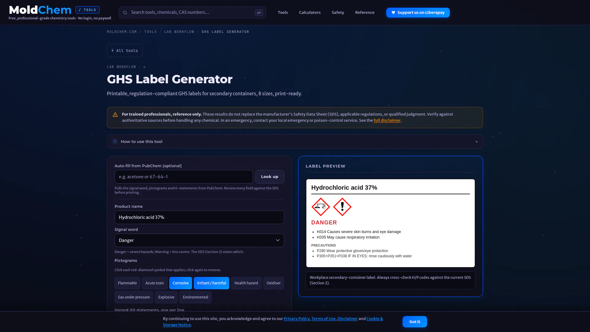 MoldChem Tools gallery image