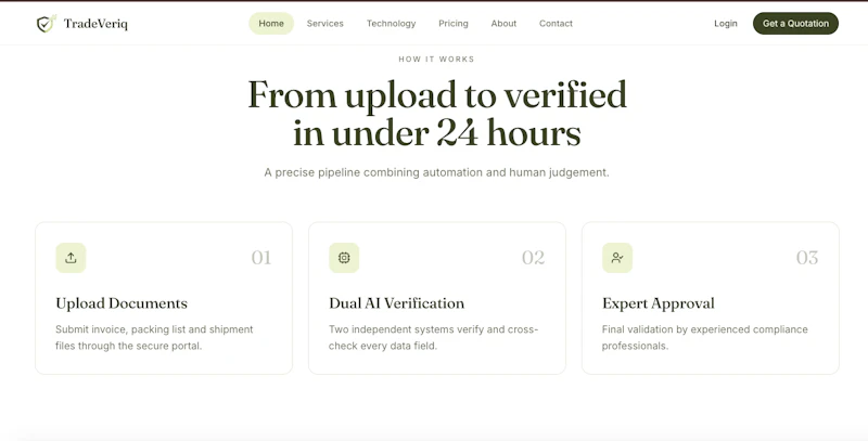 AI for Shipment Verification screenshot 3