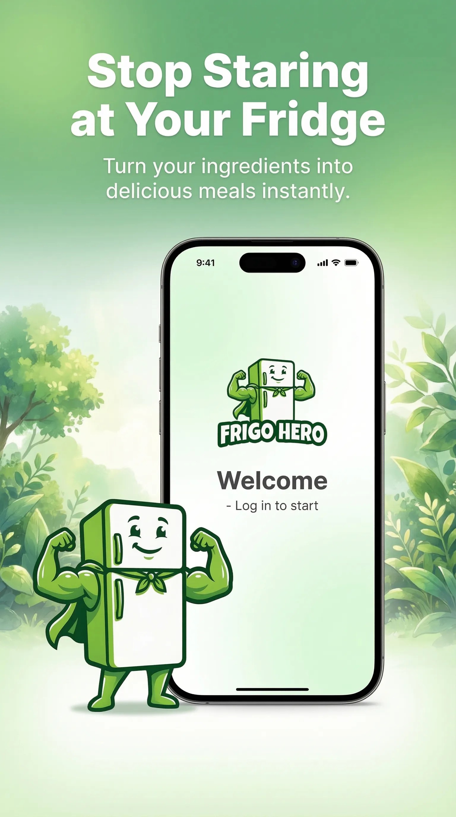 Frigo Hero 제품 배너