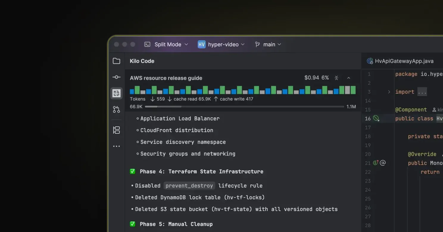 Kilo Code for JetBrains screenshot