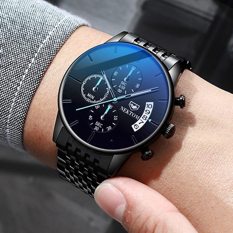 Nektom Chronograph Waterproof Watches gallery image